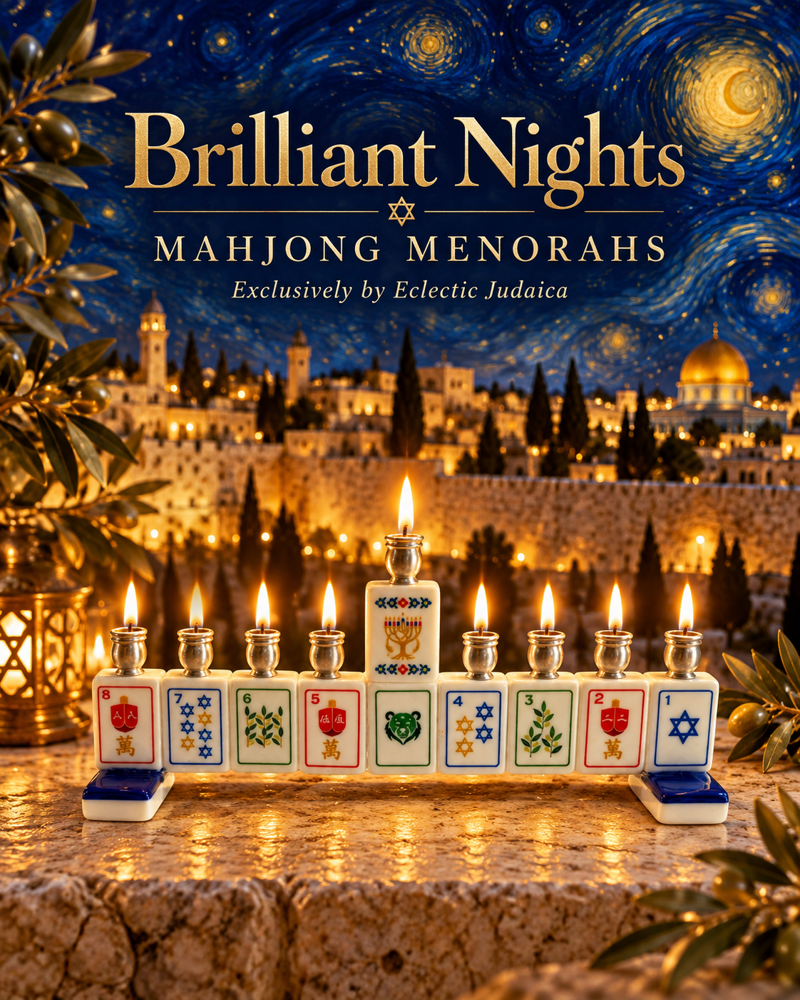 Mahjong Menorah Collection