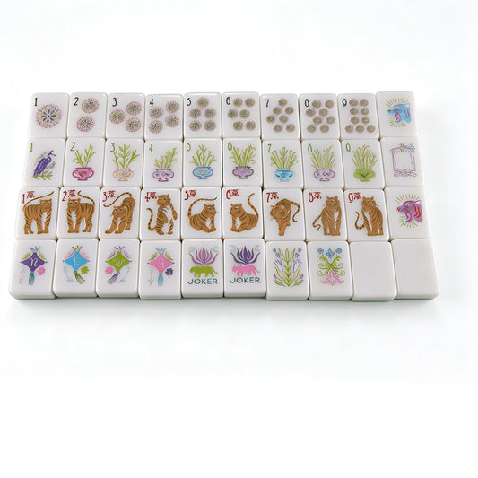 Moon Tiger Mahjong Tiles