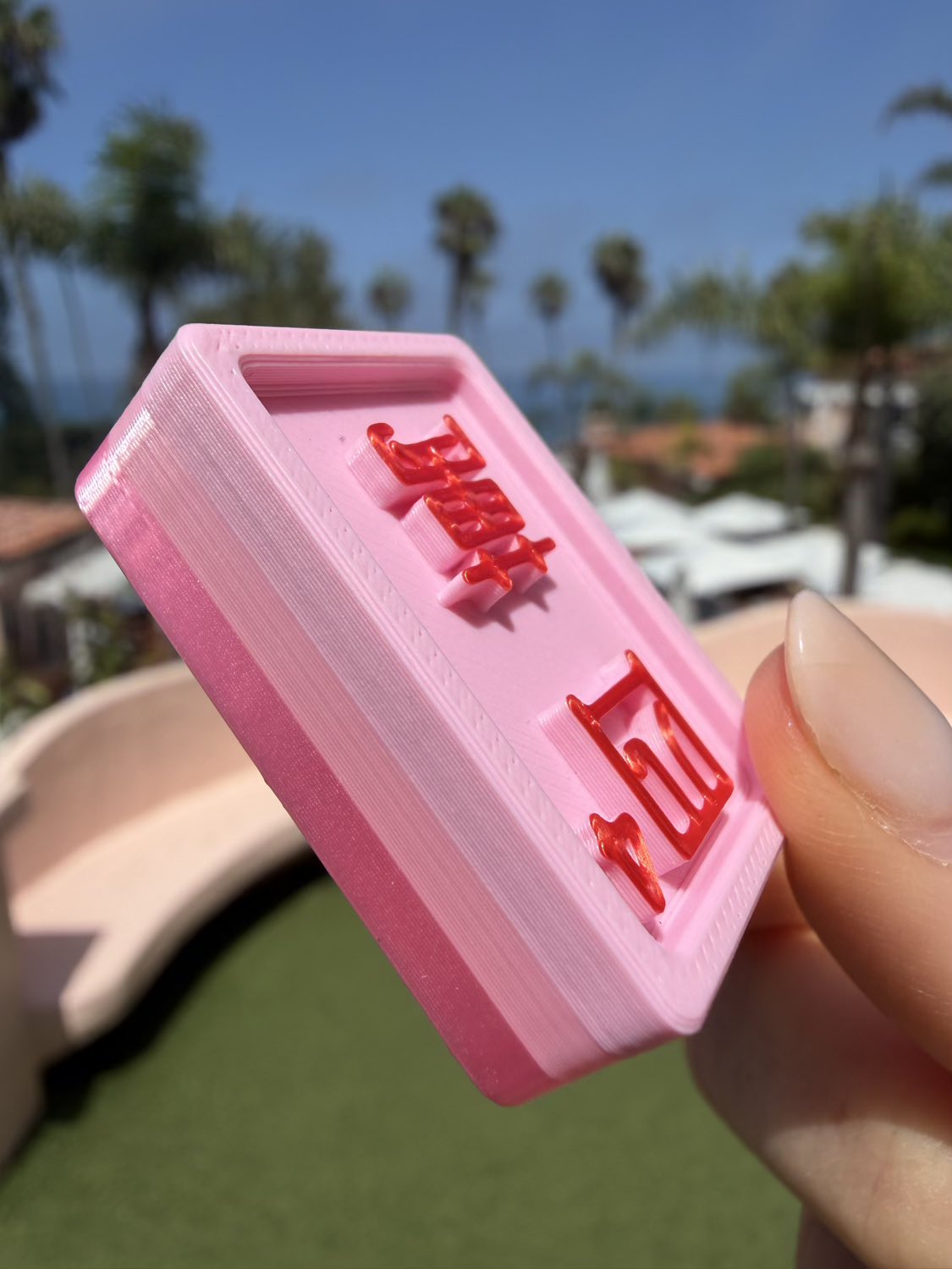 Travel Mahjong Tiles - Flamingo