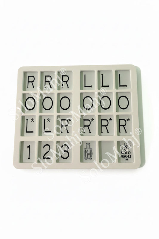 SoloMahj JetSetter Board – Ultra-Portable Solitaire Mahjong Board