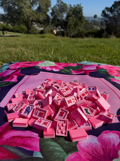 Travel Mahjong Tiles - Flamingo