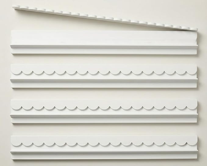 20" Beechwood Mahjong Racks with Magnetic Scalloped Pushers | Set of 4