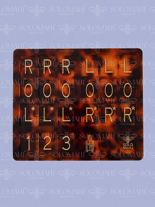 Regular Tortoise Solitaire Mahjong Boards for Solo Play - Precious Tiles LLC